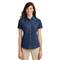 Port & Company® Ladies Short Sleeve Value Denim Shirt